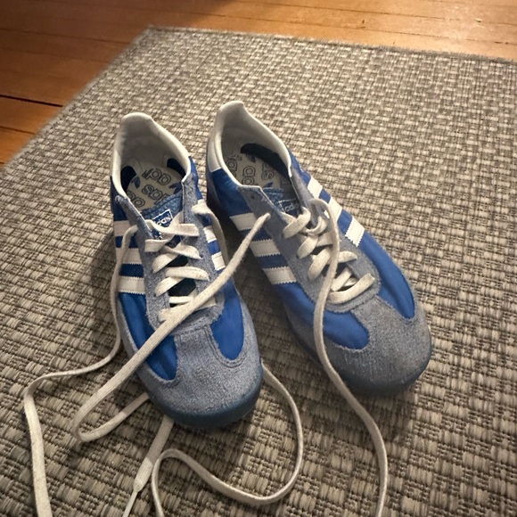 adidas SL 72 Blue, White & Red Retro Trainer - Picture 6 of 6